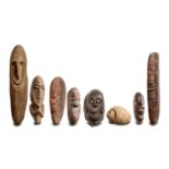 A Collection of Carved Stones Vanuatu (early-mid twentieth century)  A Collection of Carved