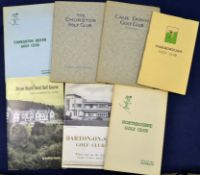 7x South of England golf club handbooks from the 1930s onwards by Robert HK Browning^ Tom Scott