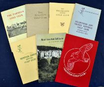 Golf Club Official Handbooks from 1929 onwards authors include Robert HK Browning^ Tom Scott^ and