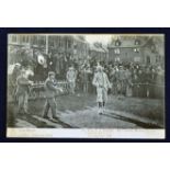 Tom Morris - St Andrews golfing postcard - titled "Tom Morris. Rt. Hon. A.J. Balfour (Captain R&A