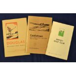 3x Isle of Man golf club handbooks from the 1930s onwards to include together with "Castletown