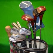 Set of Slazenger Jack Nicklaus "Champion of The World" woods and irons  to incl 4x Strata Bilt woods
