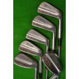 Set of 6x Tom Morris matching "Pro Flight" irons - to incl  2^ 3^ 4^ 6^ 8 and wedge c/w with