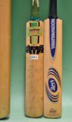 1995 Lancashire v Essex and 2002 Surrey County Champions signed miniature cricket bats including