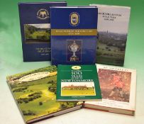 Golf Club Centenaries - Scotland (6) to incl "Royal Musselburgh Golf Club 1774-1999 1st ed c/w