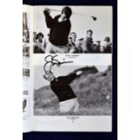 1970 Open Golf Championship programme signed by the winner Jack Nicklaus - played at St Andrews