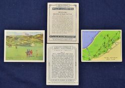 Collection of WD and HO Wills and John Player & Sons  golfing cigarette cards from the 1920/30s to