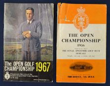 2x Royal Liverpool Golf Club Open Golf Championship programmes for 1956 and 1967 - 1956 programme