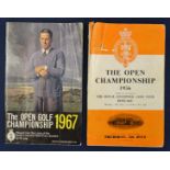 2x Royal Liverpool Golf Club Open Golf Championship programmes for 1956 and 1967 - 1956 programme