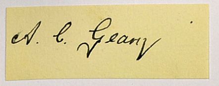 Interesting selection of 1910-30s cricket player autographs all within a small booklet with