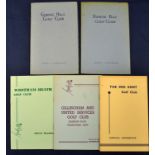 5x South East of England golf club handbooks from the 1930s onwards by Robert HK Browning^ Tom