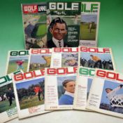 Golf World (UK) magazines - a complete run from January 1967 to December 1970 - content includes