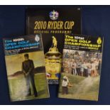 2x early 1970s Open Golf Championship programmes - to include the 100th Open Golf Championship