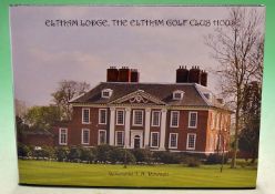 Rowsell^ The Reverend T.N - reprint signed  titled "Eltham Lodge^ The Eltham Golf Clubhouse" 2nd