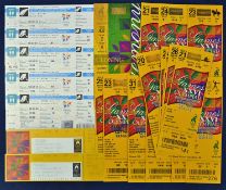 Selection of Olympic Games tickets including 5x Nagano 1998 Winter Games t/w 18x Atlanta 1996