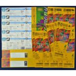 Selection of Olympic Games tickets including 5x Nagano 1998 Winter Games t/w 18x Atlanta 1996