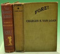 Van Loan^ Charles E - "Fore!" 1918 ed. published by George H Doran Co New York with the original