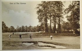 Brockton Hall Golf Club Stafford collection of postcards - comprising a set of 6 post cards in the