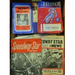 Quantity of Speedway and Motorcycle racing programmes^ magazines and calendars from 1960 onwards