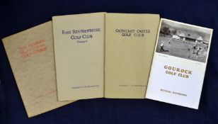 3x Scottish golf club handbooks from the 1930s onwards to include 3x Robert H.K Browning "The