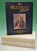 Signed 1988'The Don Bradman Albums' cricket books published by Macdonald Queen Anne Press^ including