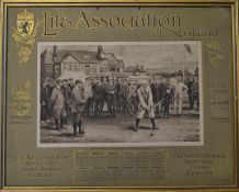 Brown^ Michael James (1853-1947) 1903 Life Association of Scotland Golfing Calendar titled  "FIRST