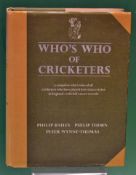 1984 "Who's Who of Cricketers" reference book hardback with DJ^ by Phillip Bailey^ Philip Thorn