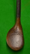 Interesting A Forgan scare head spoon stamped to the head with oak tree cleek mark - fitted with