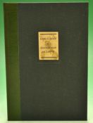 Hamilton^David signed - "Early Golf at Edinburgh and Leith" publ'd 1988 no 45/50 ltd ed in quarter