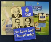 1968 Open Golf Championship official programme  - played at Carnoustie and won by Gary Player for