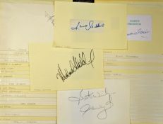 Quantity of 1950 onwards West Indies cricket player autographs featuring L Gibbs^ M Holding^ C