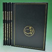 Augusta National - The Masters Official Golf Annuals (6) to incl'85 (Langer)^'88 (Lyle)^'91 (