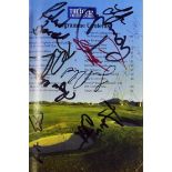 1996 Open Golf Championship multi signed programme - played St Andrews signed by the winner Tom