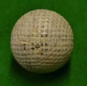 Rare 1902 The Pneumatic rubber core bramble pattern golf ball by the Goodyear tyre and rubber