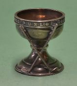 Dunlop Golf Ball Hole in One Souvenir silver trophy - made by Elkington & Co and hallmarked