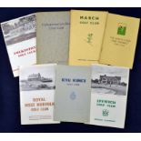 7x East of England golf club handbooks from the 1930s onwards by Robert HK Browning^ Tom Scott et al
