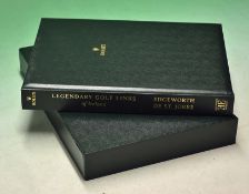 De St Jorre^ John - "Legendary Golf Links of Ireland" 1st edition 2006 in full deluxe leather with