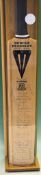 1991 Worcestershire v West Indies Signed Cricket Bat - full size Duncan Fearnley cricket bat