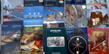 CATALOGUES: (13) Collection of 13 Bonham's & Phillips fishing tackle catalogues, covering time