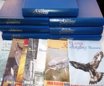 MAGAZINES: Set of Classic Angling magazines in 7 binders and 9 loose copies, volumes 1-92, missing