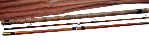 ROD: Rare Chapman of Ware, The Fred J Taylor Roach Rod, 12'6" split cane , 2 sections with 30"