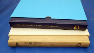 FLY FISHERS CLASSIC LIBRARY: Bainbridge, GC - "The Fly Fishers Guide" 1st ed 1992, blue half leather