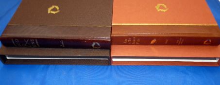 FLY FISHERS CLASSIC LIBRARY: Ransome, A - "Rod & Line" 1st ed 1993, brown half leather binding and