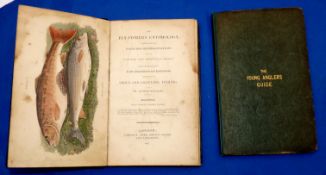 Ronalds, A - "The Fly Fishers Entomology" 1839 2nd edition with 20 copper plates, some staining to