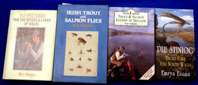 Four Classic Fly Tying Books - by authors Malone, Evans, O'Reilly and Morgan. (4)