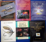Six Classic Salmon Fly Tying Books - by authors Gillespie, Sawada, Radencich, Veniard, O'Reilly