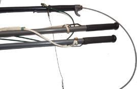WADING STAFFS (3): Hardy combined wading staff and trailer, 48