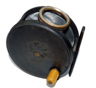 REEL: Scarce Hardy alloy salmon Perfect fly reel for Left Hand Wind, 4.5