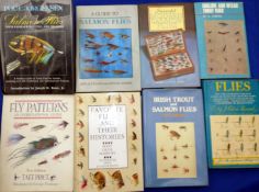 Eight Classic Fly Tying Books - by authors Jorgensen, Oglesby, Mackenzie-Philps, Lawrie, Leonard,