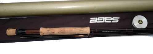 ROD: Sage Graphite 3 GFL 11'3" 2 piece trout fly rod, line rate 6, brown blank, bronze whipped
